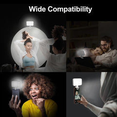 Portable Rechargeable Clip-On LED Light