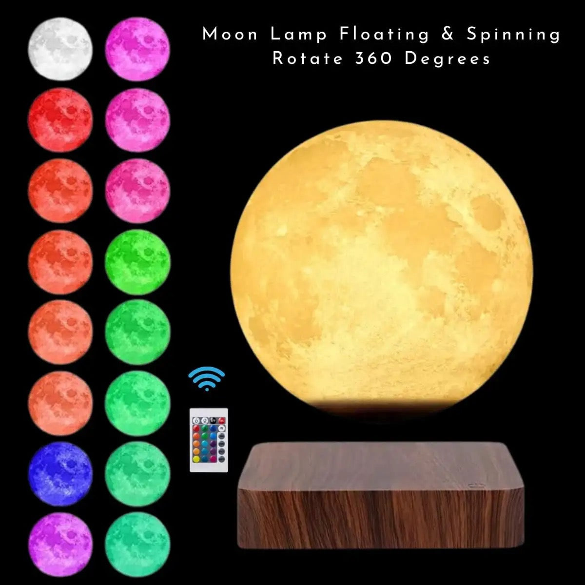 Levitating Moon Lamp