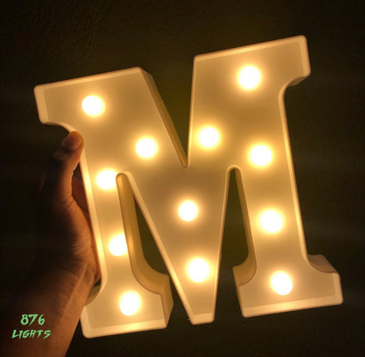 LED Letter Lights